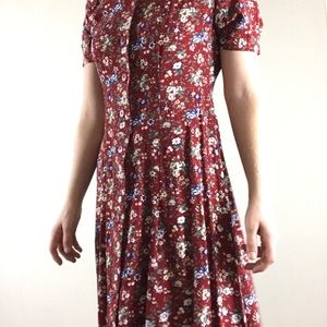 Vintage red dress